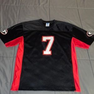 Georgia Bulldog jersey black and red #7.